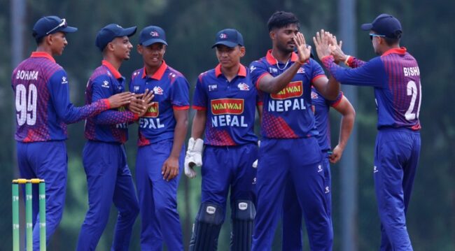 आईसीसी १९ वर्ष मुनिको विश्वकप क्रिकेटमा नेपाल आज पाकिस्तानसँग खेल्दै
