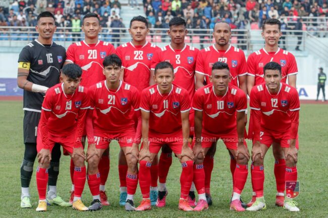 विश्वकप छनोट फुटबल : आज बहराइनसँग दोस्रो खेल खेल्दै नेपाल